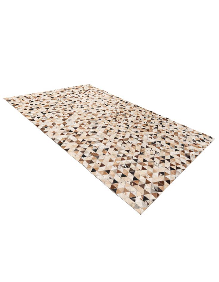 Detail image of 5' 1 x 7' 11 Cowhide Stocks Rug