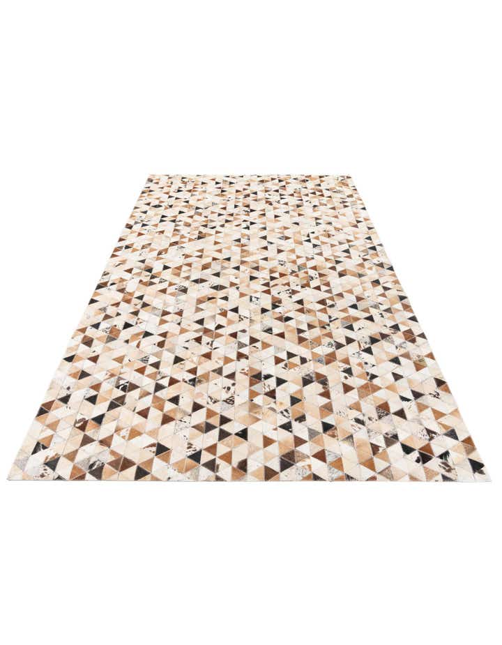 5' 1 x 7' 11 Cowhide Stocks Rug