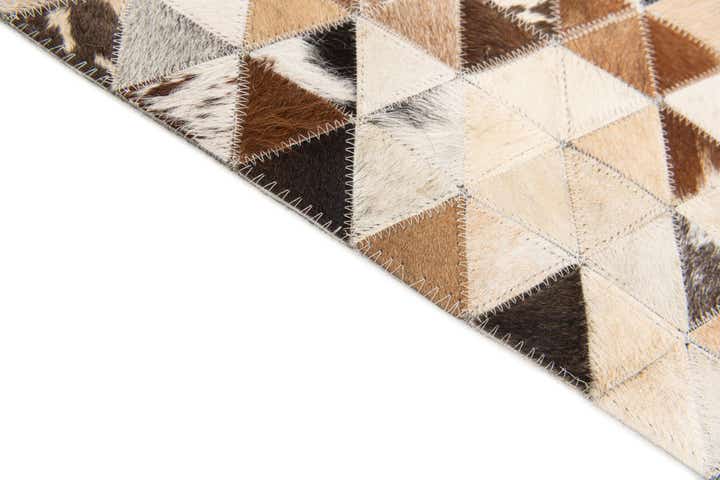 5' 1 x 7' 11 Cowhide Stocks Rug