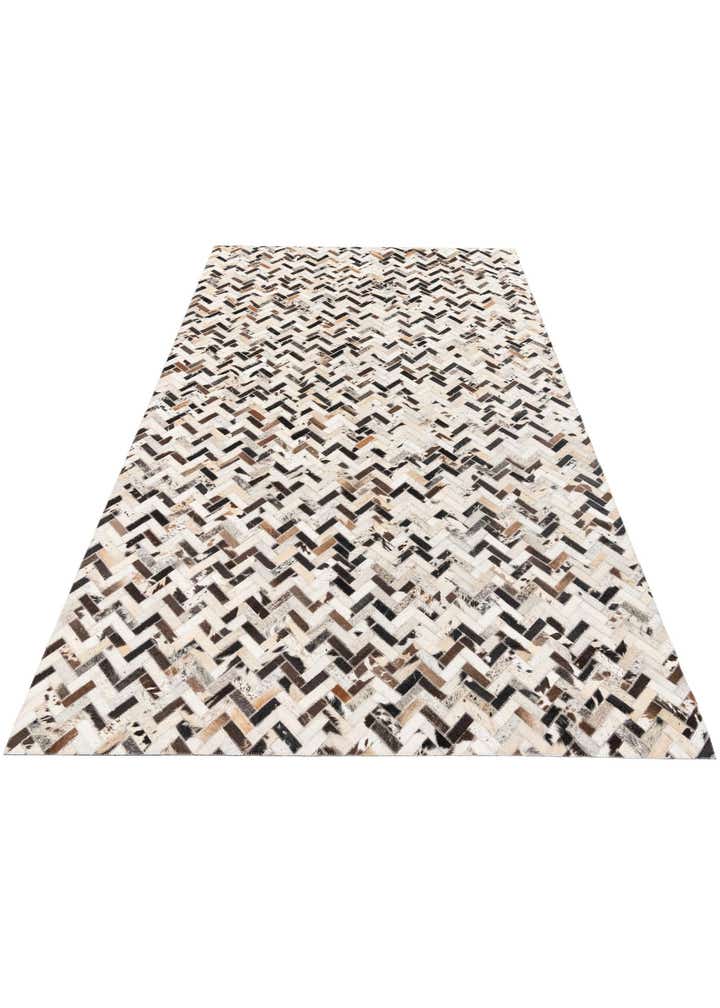 5' x 8' 1 Cowhide Stocks Rug