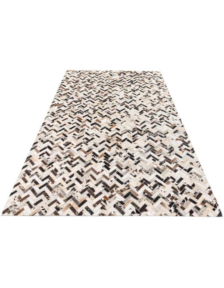 Detail image of 5' x 8' 1 Cowhide Stocks Rug