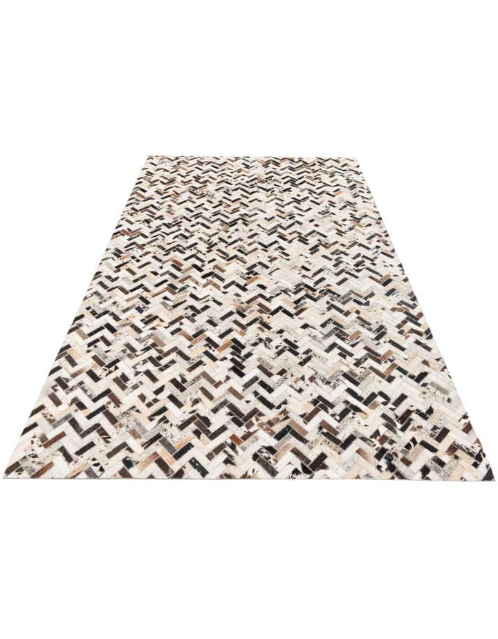 5' x 8' 1 Cowhide Stocks Rug