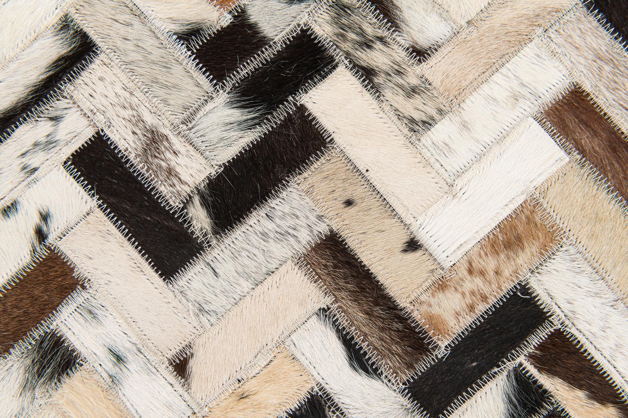 5' x 8' 1 Cowhide Stocks Rug