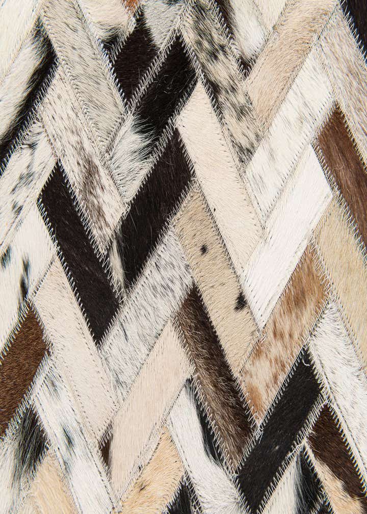 5' x 8' 1 Cowhide Stocks Rug