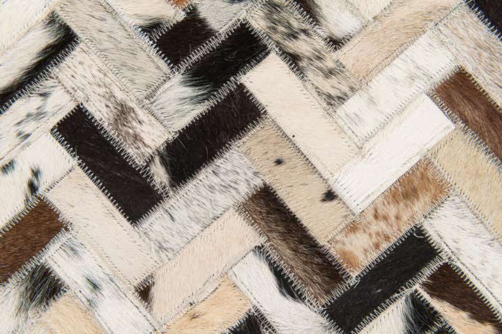 5' x 8' 1 Cowhide Stocks Rug