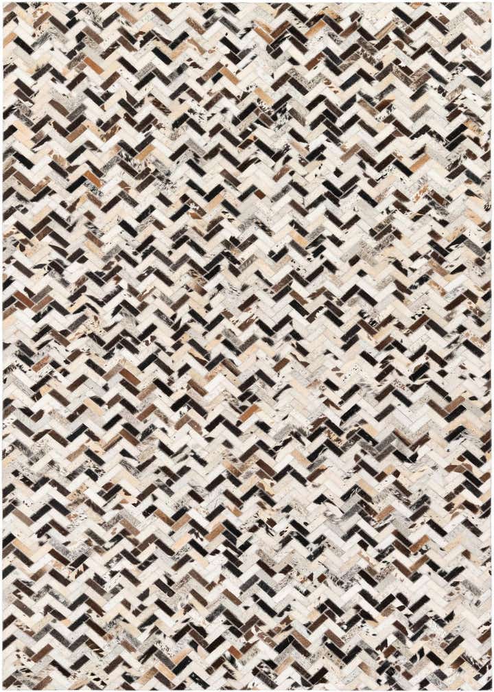 5' x 8' 1 Cowhide Stocks Rug