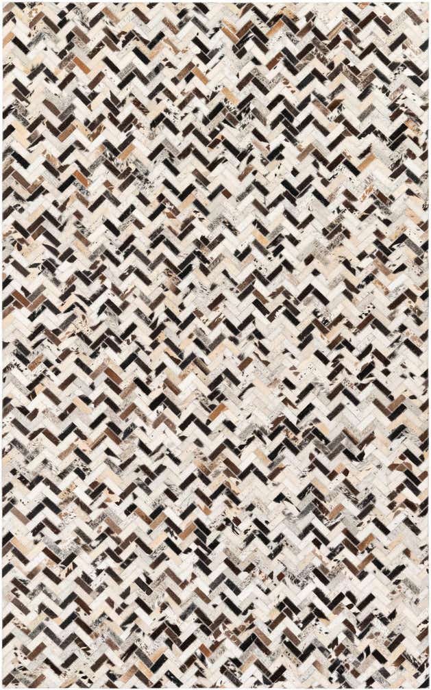 5' x 8' 1 Cowhide Stocks Rug