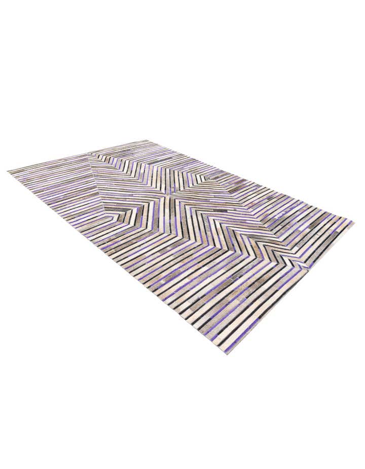 5' x 7' 10 Cowhide Stocks Rug