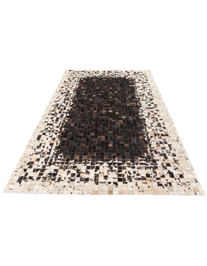 5' x 7' 10 Cowhide Stocks Rug