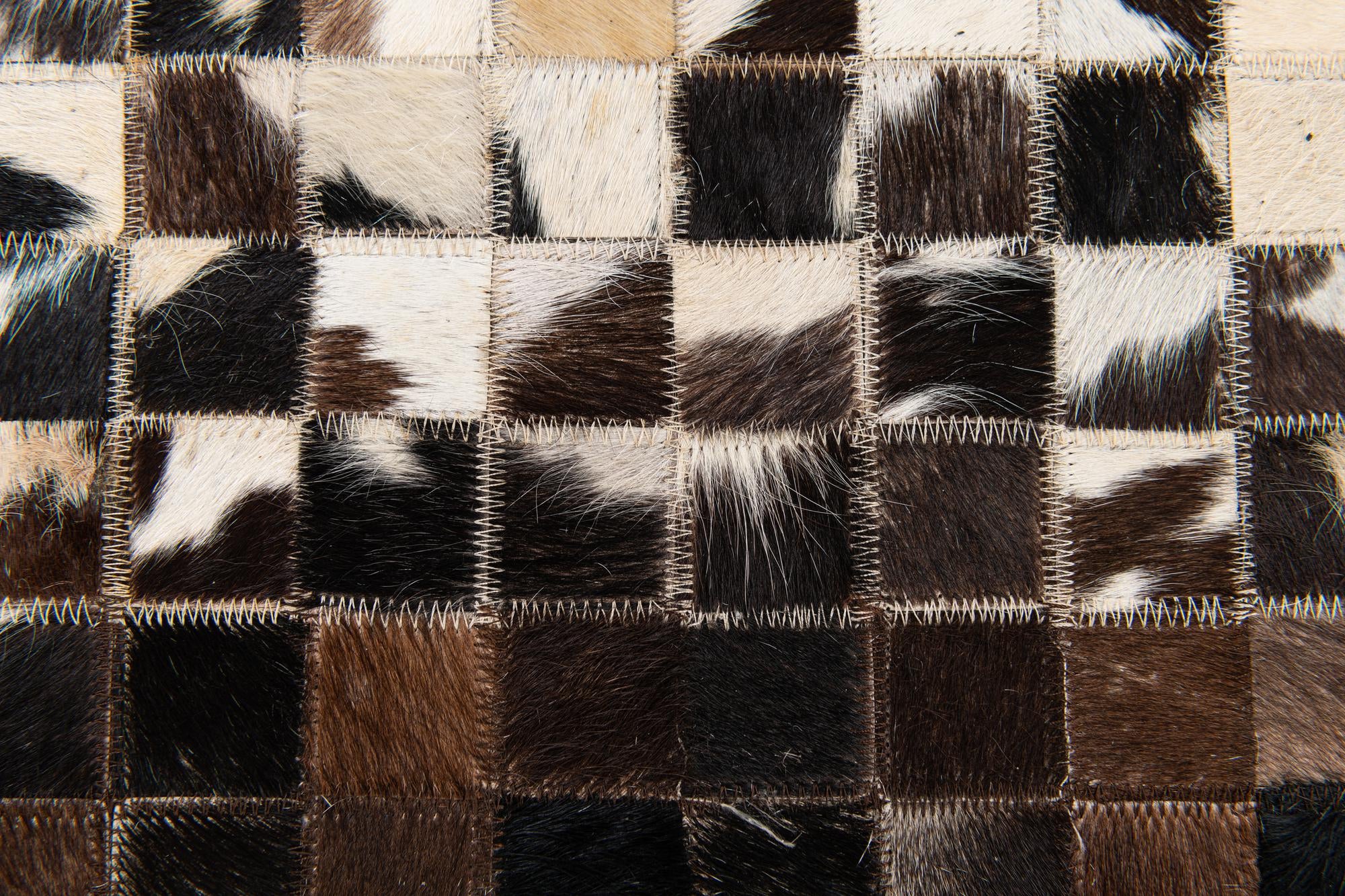 5' x 7' 10 Cowhide Stocks Rug