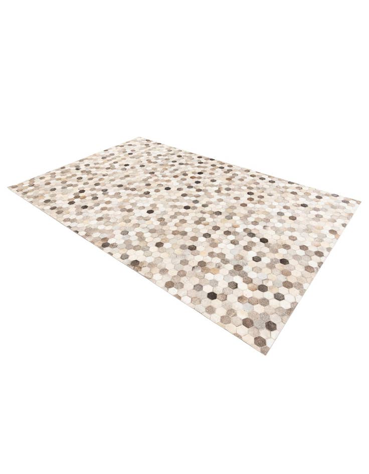 Detail image of 5' 1 x 8' Cowhide Stocks Rug