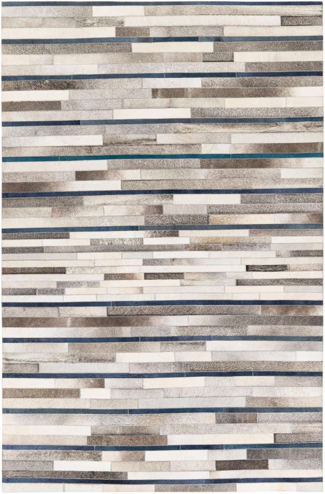 5' x 7' 10 Cowhide Stocks Rug