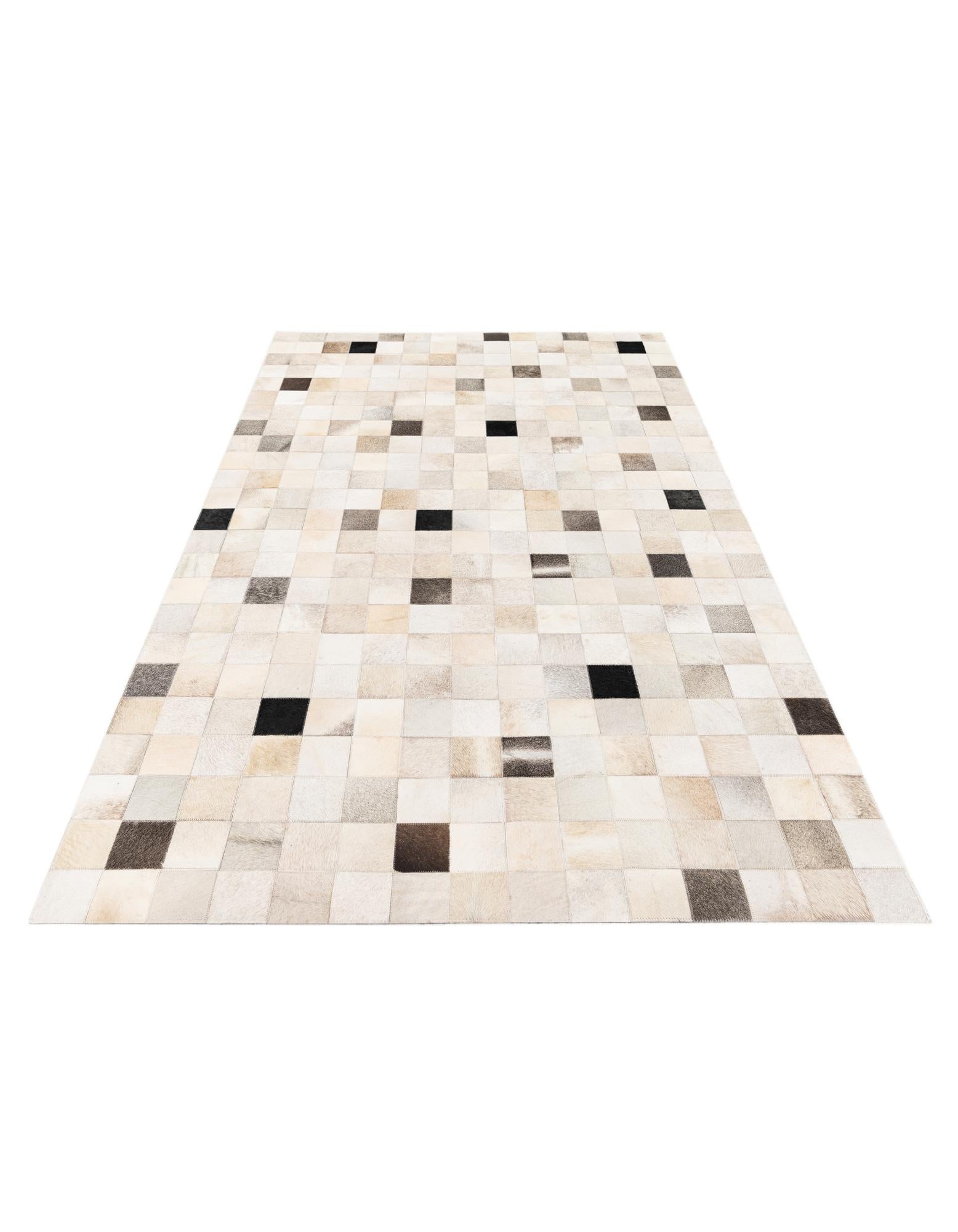 5' x 8' Cowhide Stocks Rug