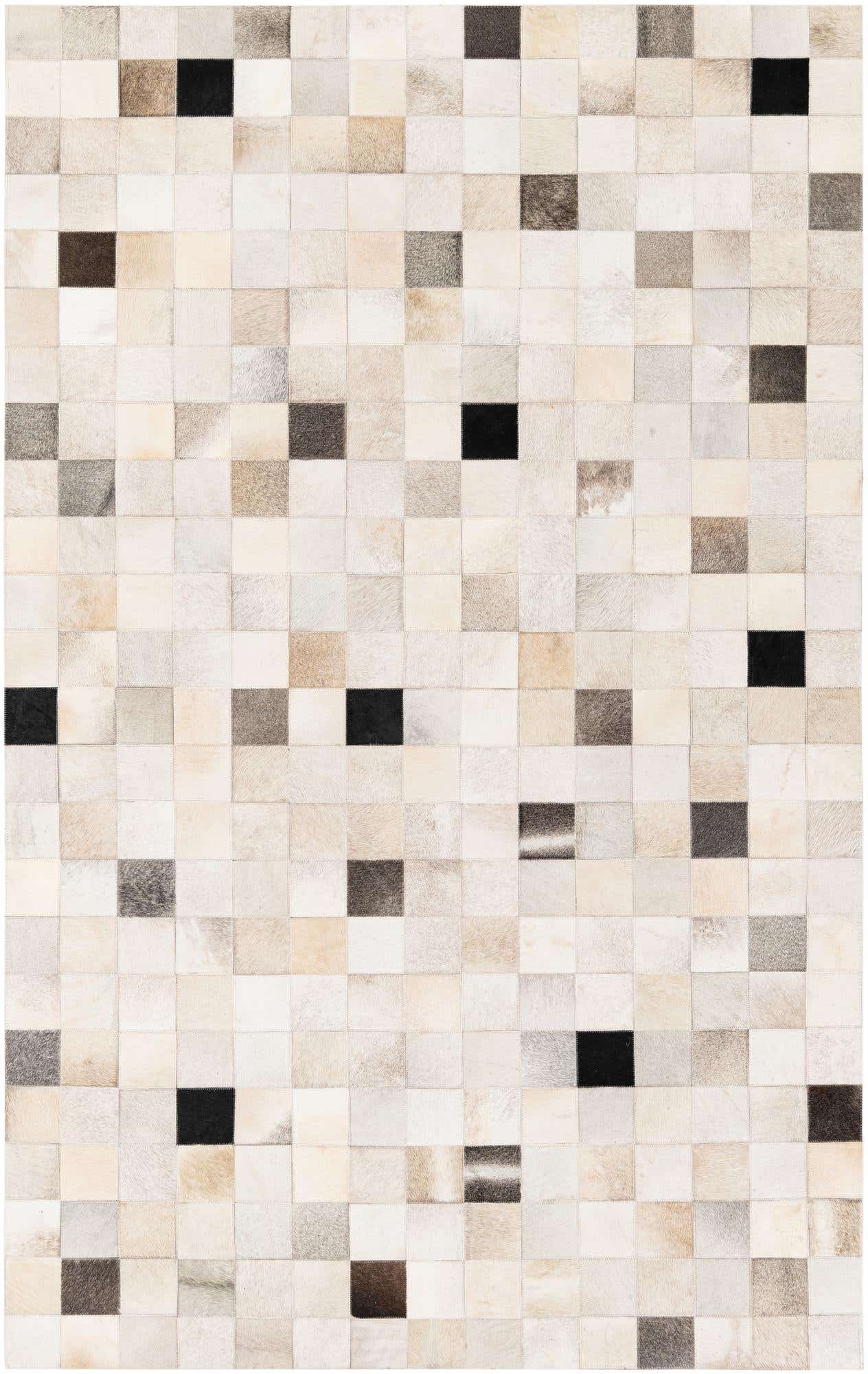 5' x 8' Cowhide Stocks Rug