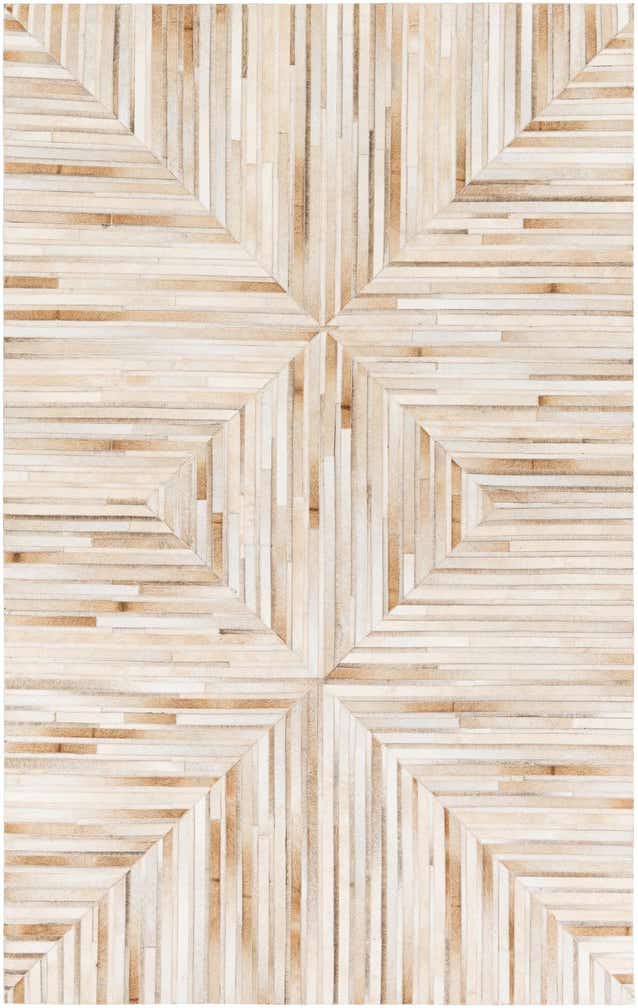 5' x 8' Cowhide Stocks Rug