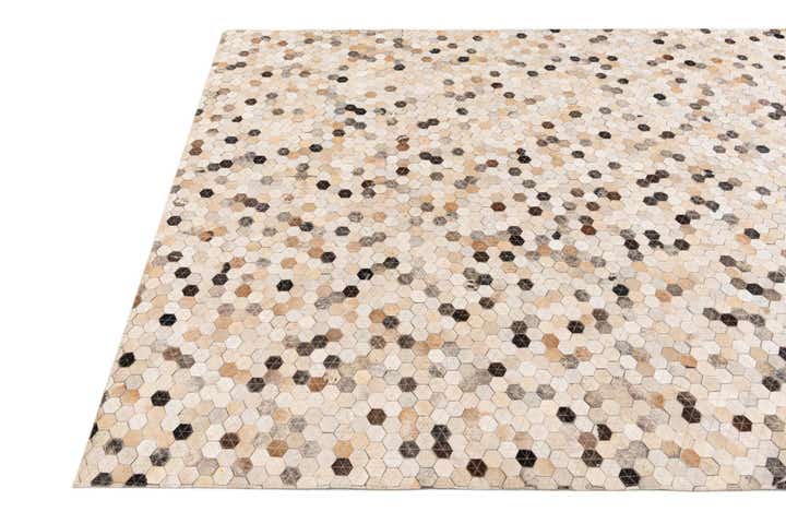 5' 4 x 7' 7 Cowhide Stocks Rug