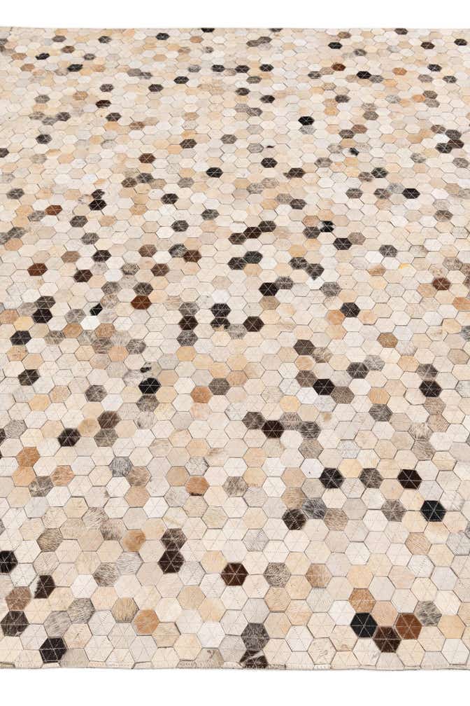 5' 4 x 7' 7 Cowhide Stocks Rug