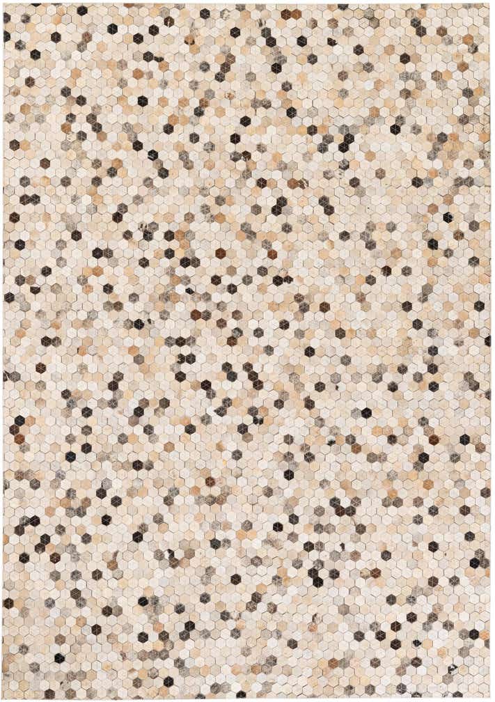 5' 4 x 7' 7 Cowhide Stocks Rug