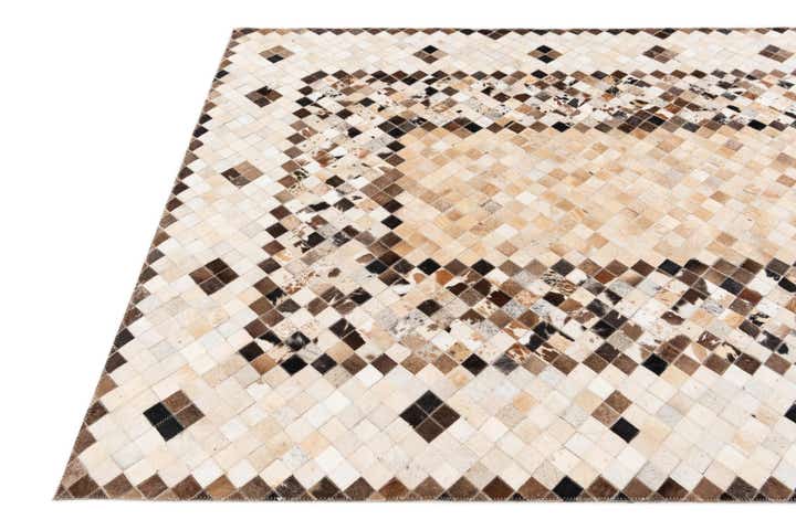 5' x 7' 10 Cowhide Stocks Rug