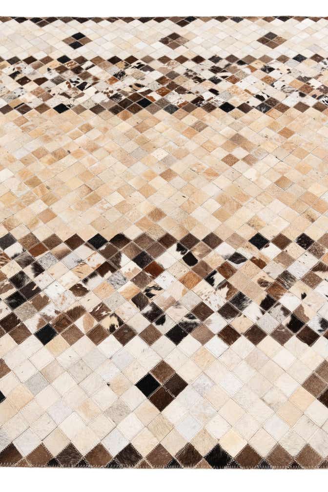 5' x 7' 10 Cowhide Stocks Rug