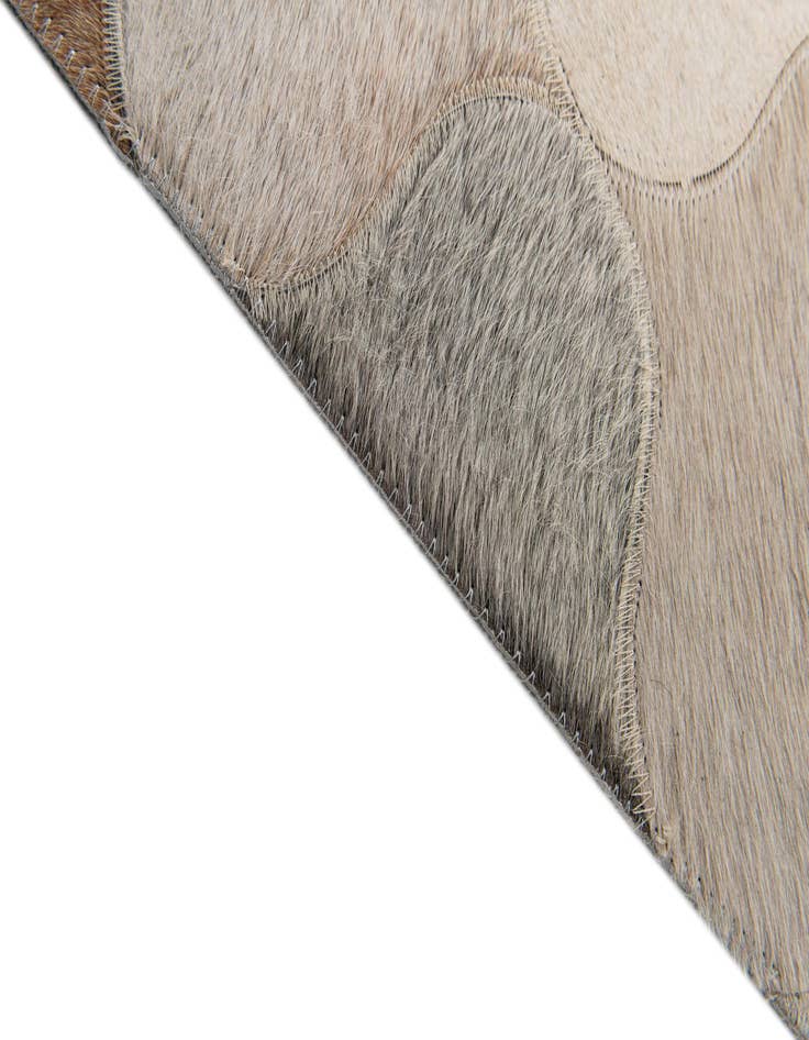 Detail image of 5' x 8' Cowhide Stocks Rug
