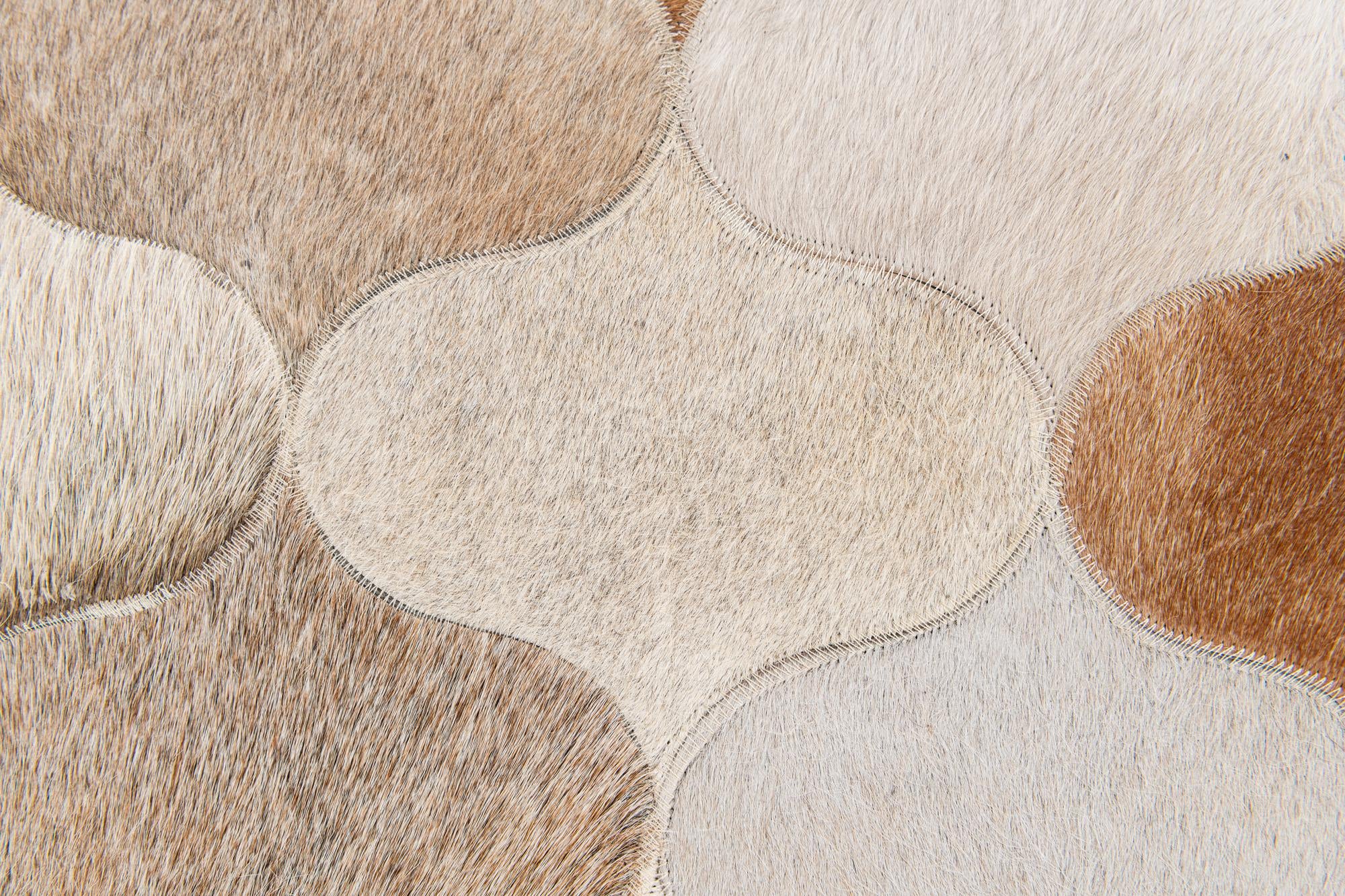 5' x 8' Cowhide Stocks Rug