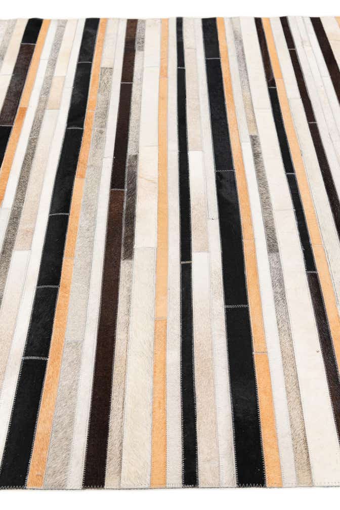 5' 1 x 7' 11 Cowhide Stocks Rug