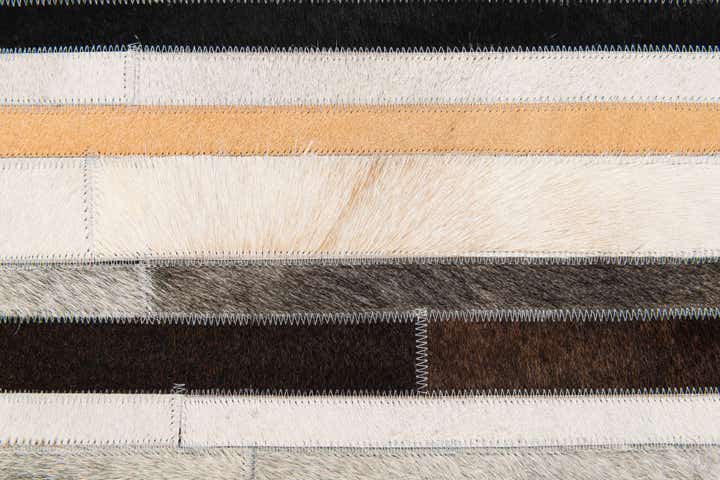 5' 1 x 7' 11 Cowhide Stocks Rug