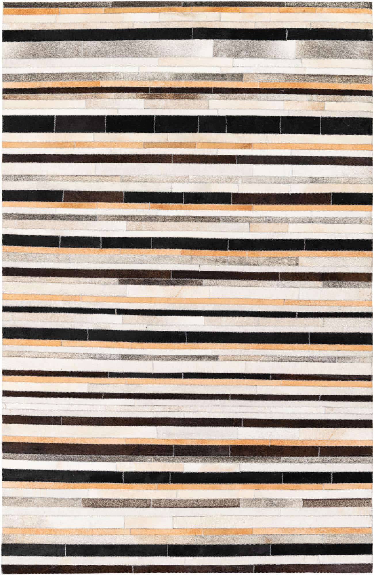 5' 1 x 7' 11 Cowhide Stocks Rug