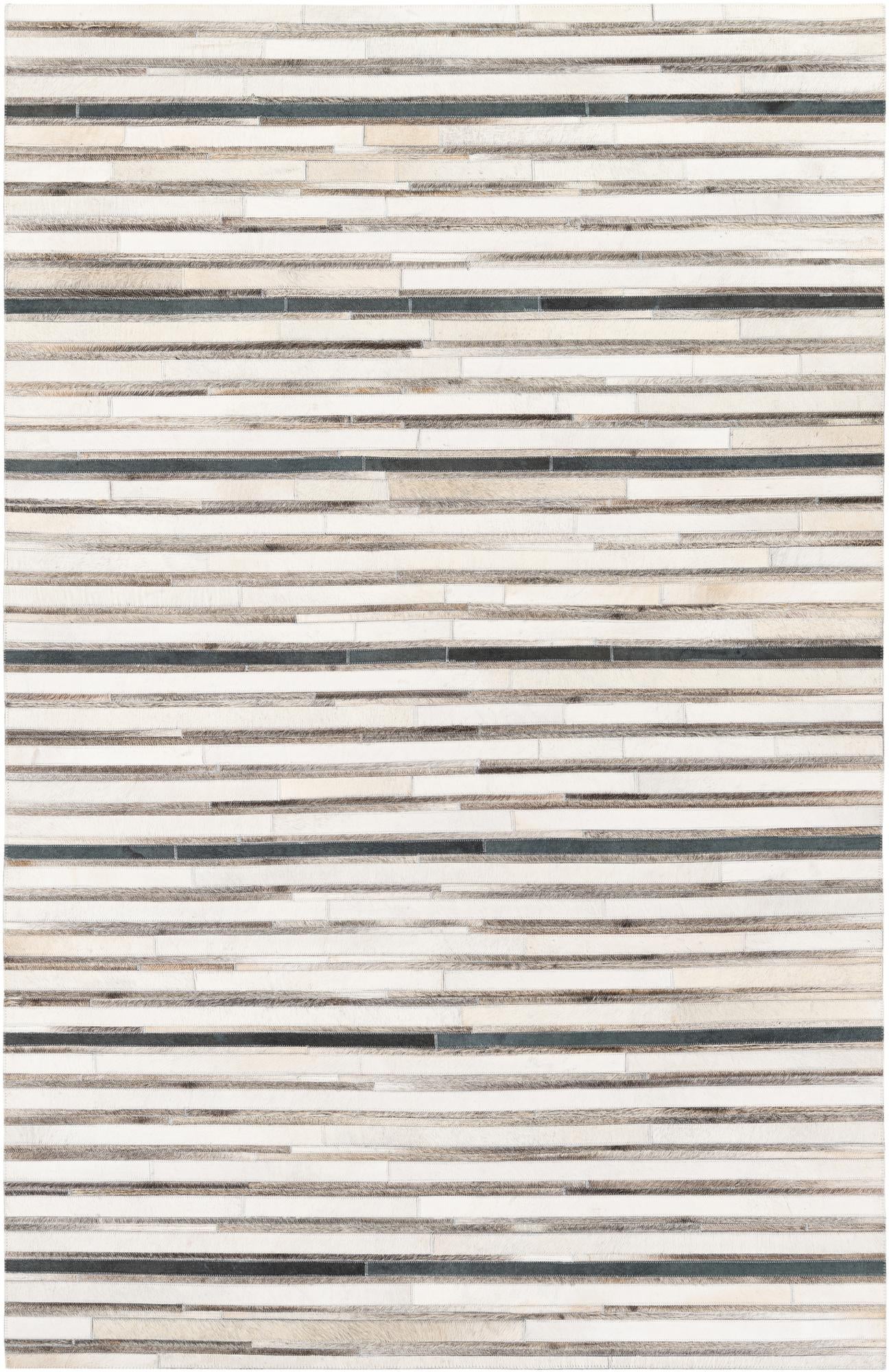 5' 1 x 7' 10 Cowhide Stocks Rug