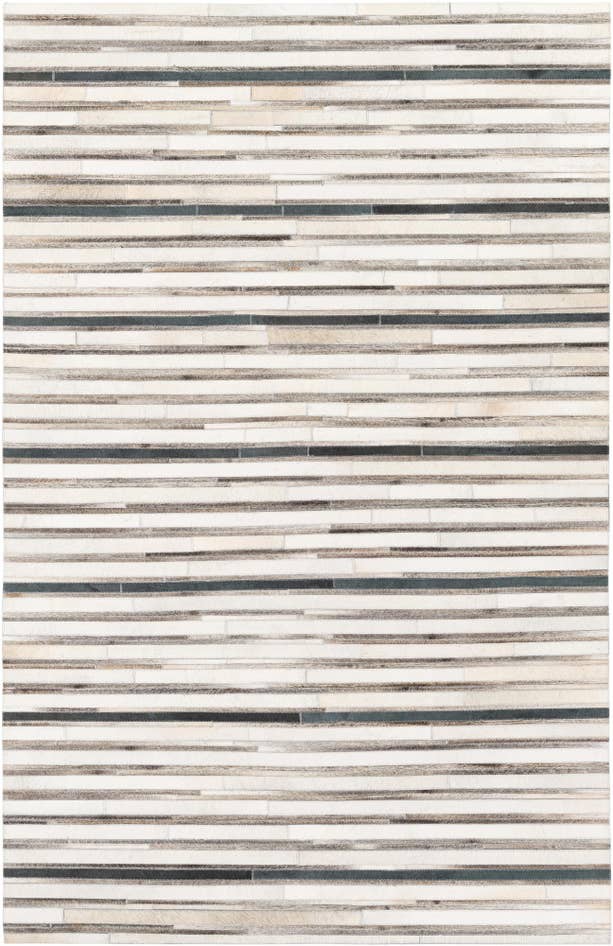 Detail image of 5' 1 x 7' 10 Cowhide Stocks Rug