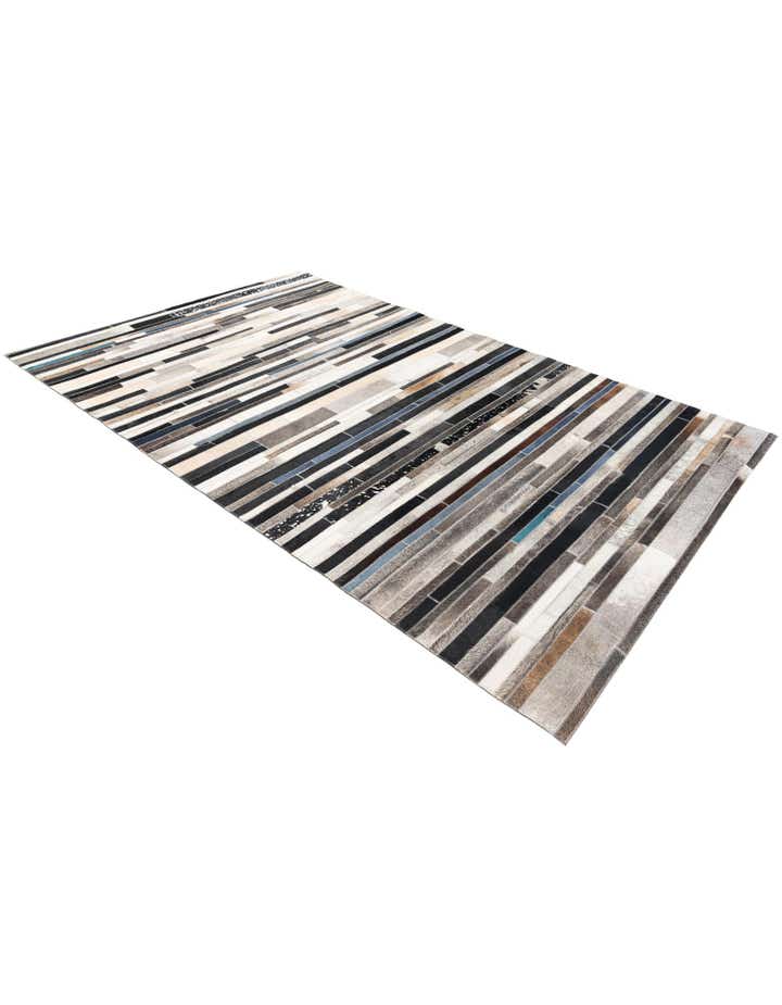 5' 1 x 7' 11 Cowhide Stocks Rug