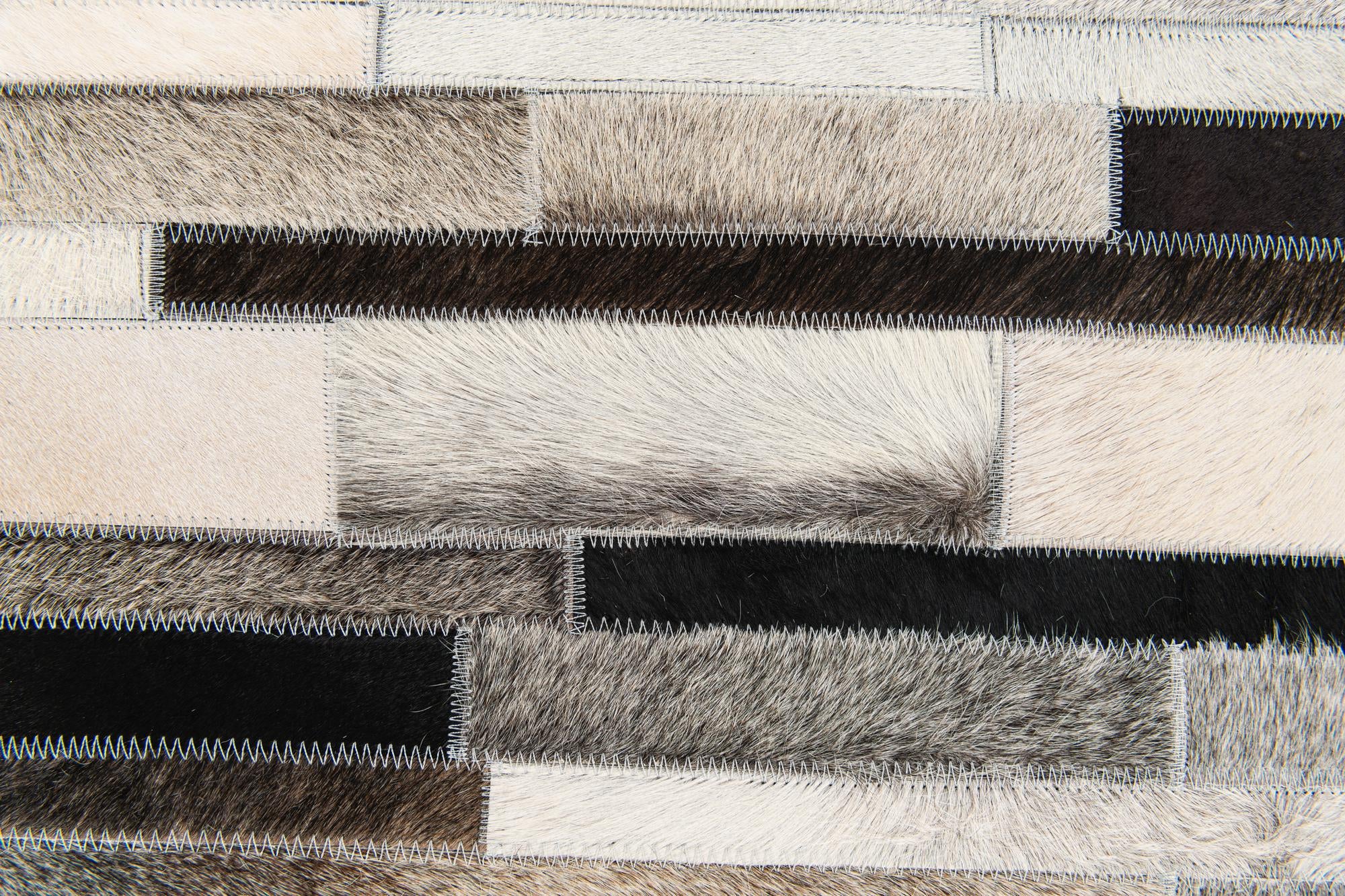 5' 1 x 7' 11 Cowhide Stocks Rug