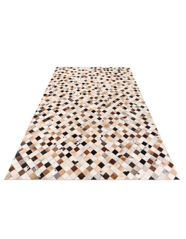 5' 1 x 7' 11 Cowhide Stocks Rug