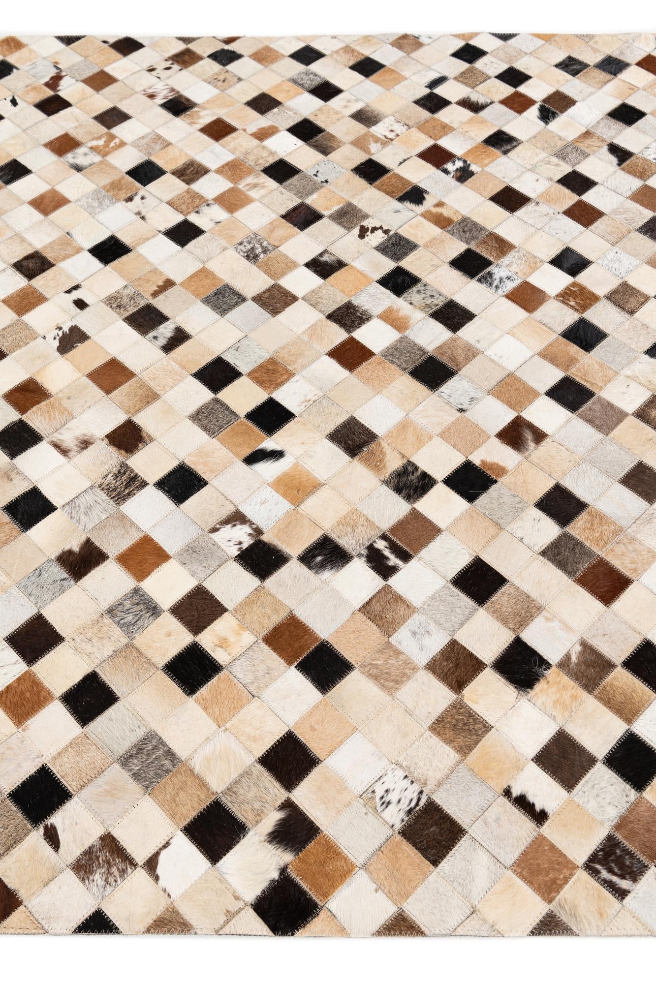 5' 1 x 7' 11 Cowhide Stocks Rug