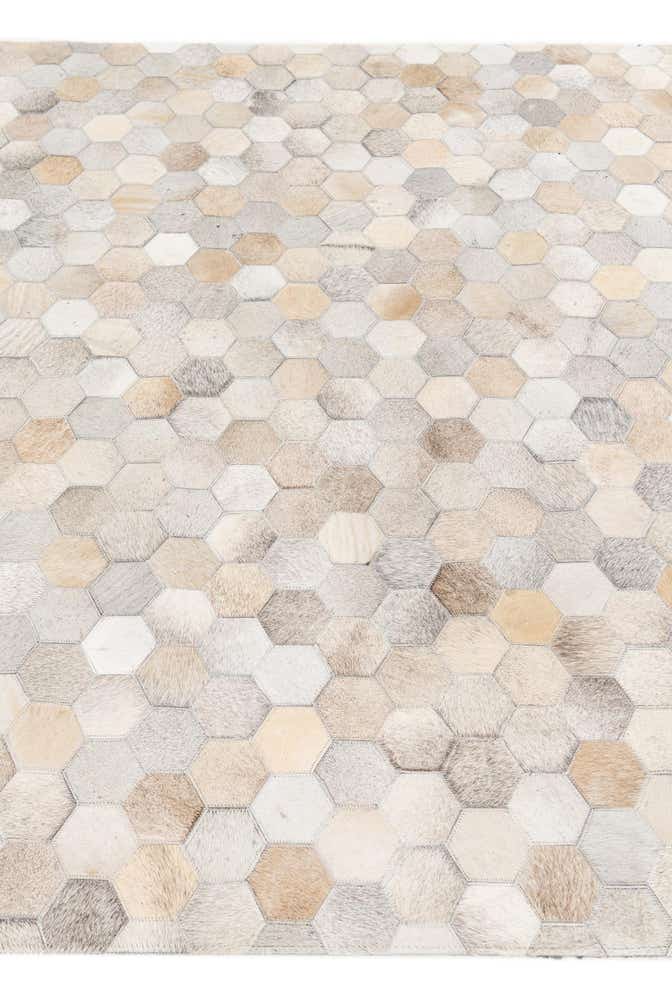 5' x 8' Cowhide Stocks Rug