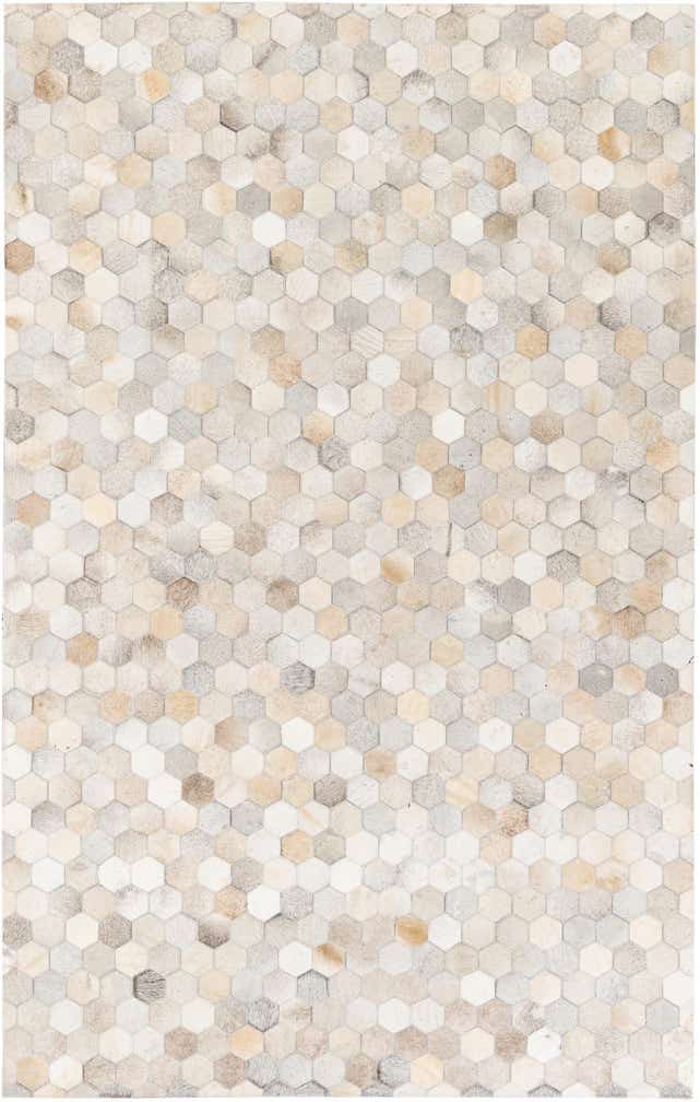 5' x 8' Cowhide Stocks Rug