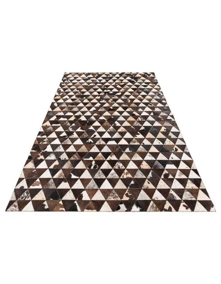5' x 8' 1 Cowhide Stocks Rug