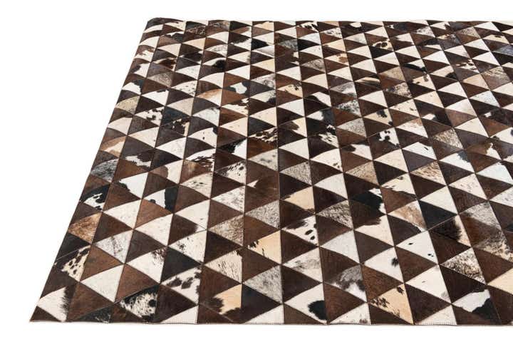 5' x 8' 1 Cowhide Stocks Rug