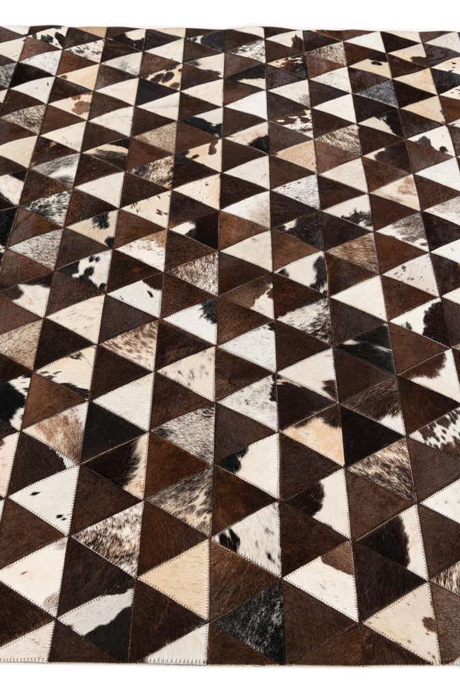 5' x 8' 1 Cowhide Stocks Rug