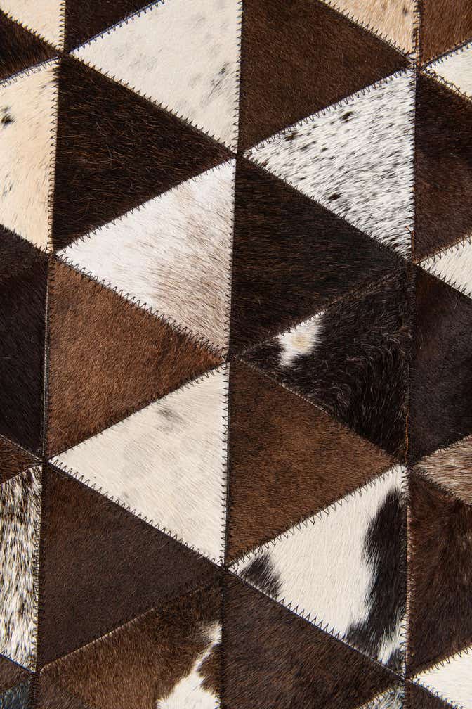 5' x 8' 1 Cowhide Stocks Rug