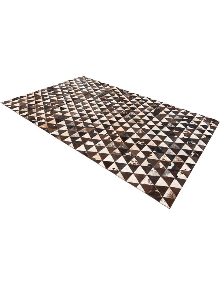 Detail image of 5' x 8' Cowhide Stocks Rug