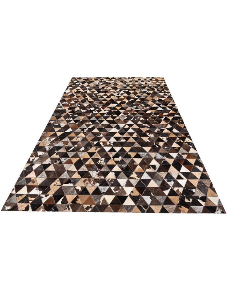 Detail image of 5' x 8' 1 Cowhide Stocks Rug