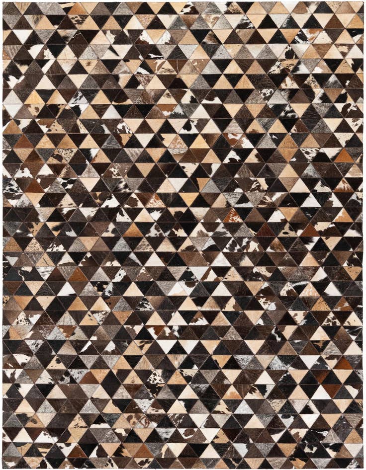 Detail image of 5' x 8' 1 Cowhide Stocks Rug