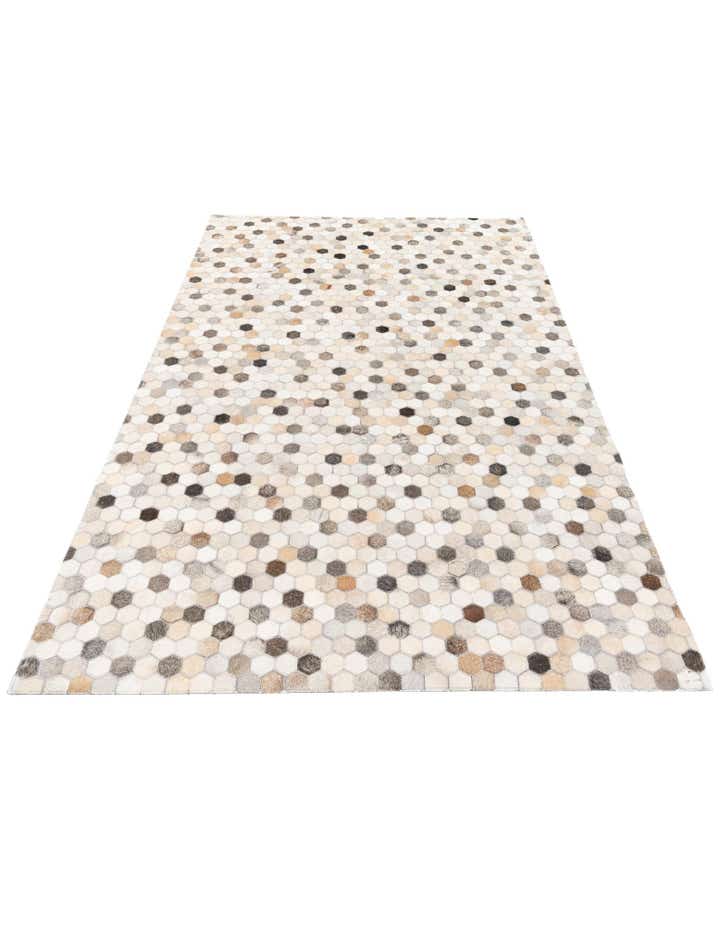 5' x 7' 10 Cowhide Stocks Rug