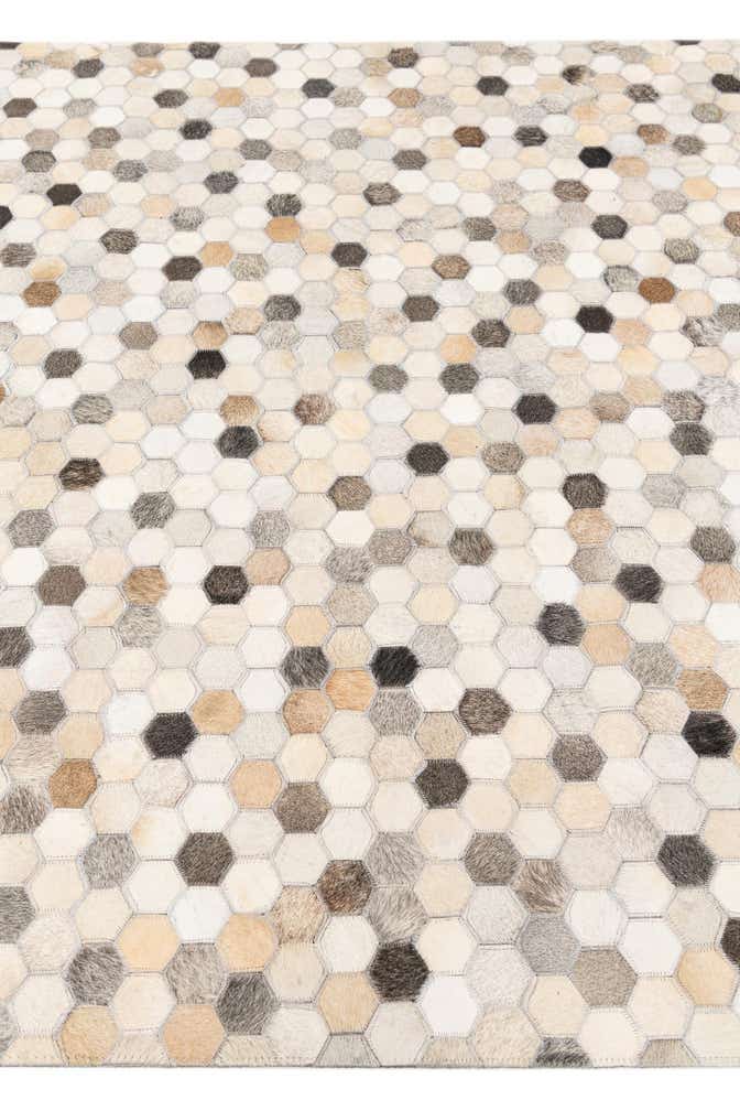 5' x 7' 10 Cowhide Stocks Rug