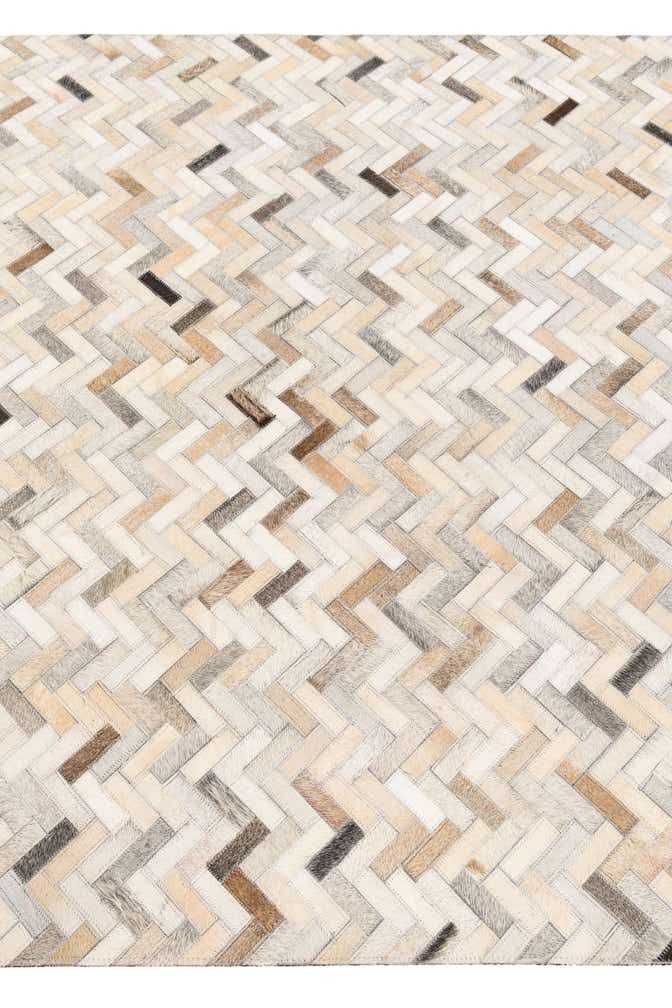 4' 10 x 7' 10 Cowhide Stocks Rug