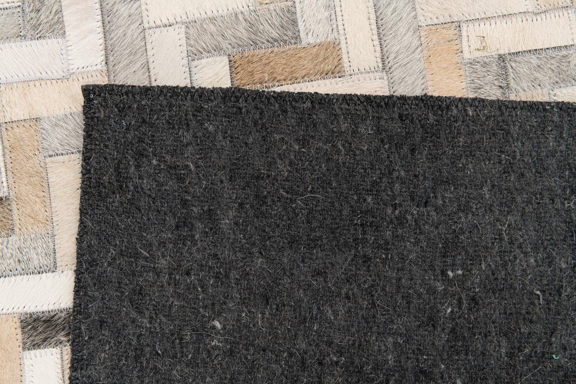 4' 10 x 7' 10 Cowhide Stocks Rug