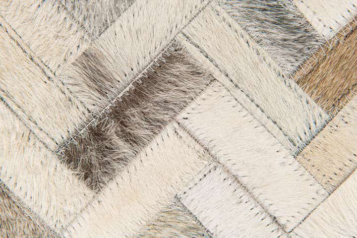 4' 10 x 7' 9 Cowhide Stocks Rug