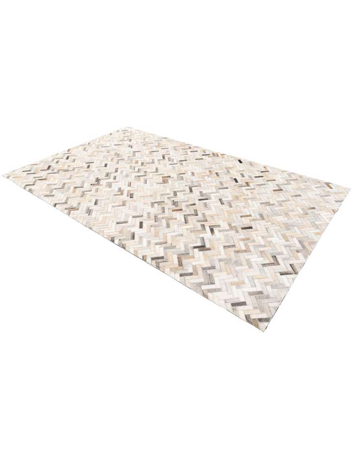 4' 10 x 7' 10 Cowhide Stocks Rug
